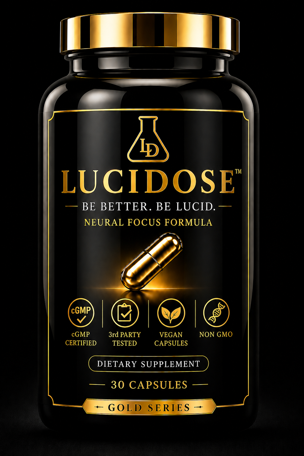 Lucidose Gold™ | Neural Focus Formula