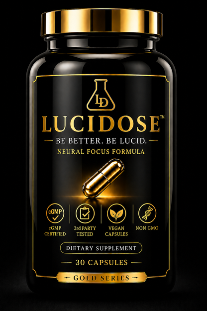 Lucidose Gold™ | Neural Focus Formula