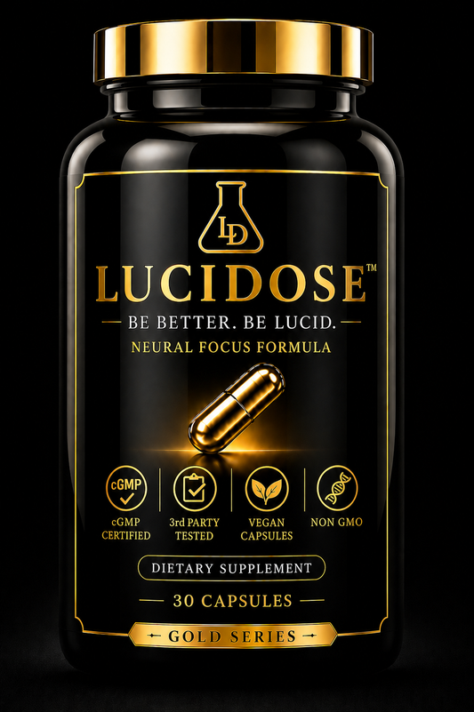 Lucidose Gold™ | Neural Focus Formula