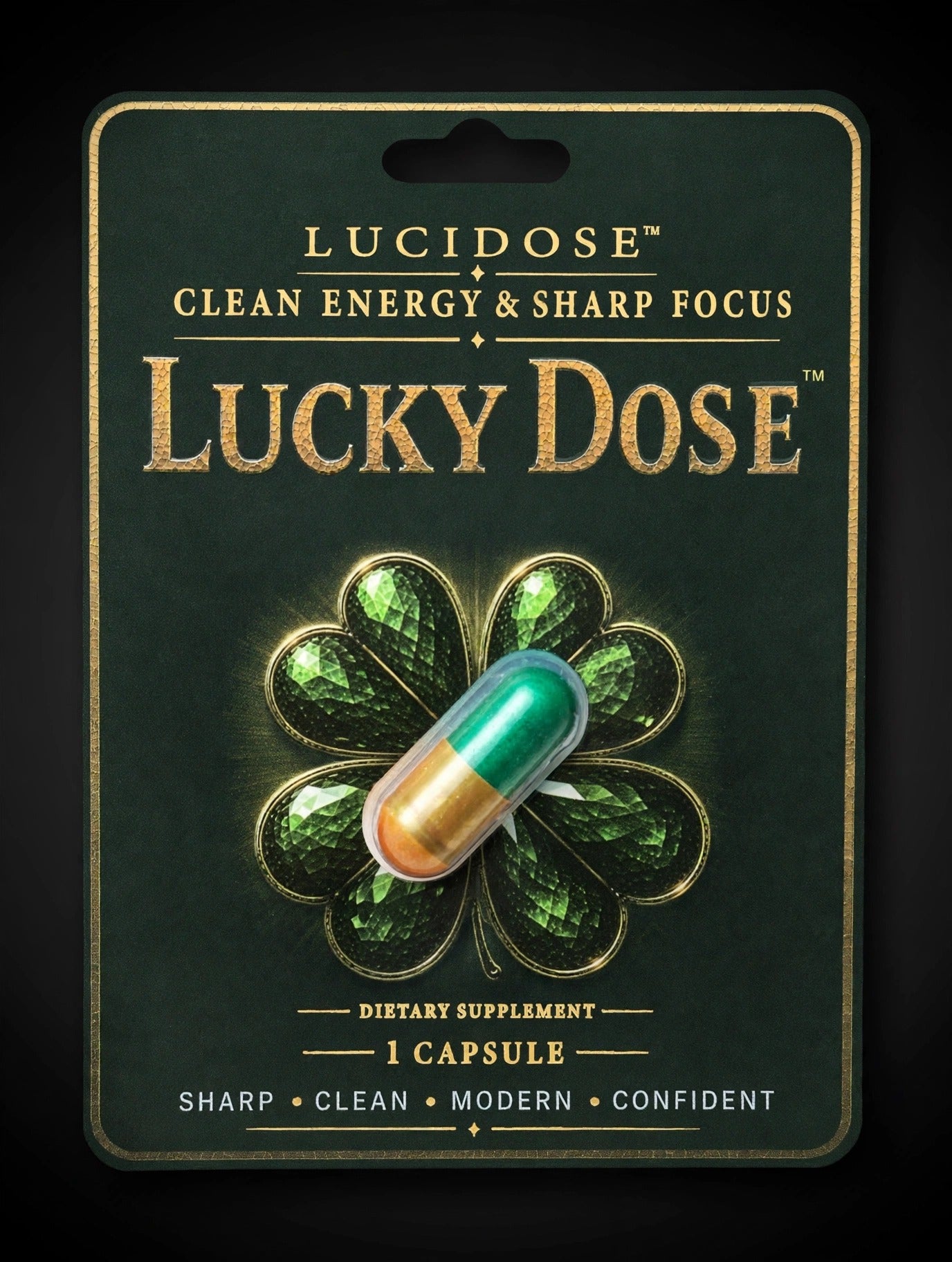 Lucky Dose blister pack